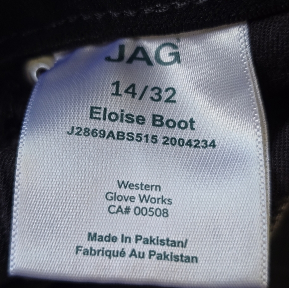 Jag Eloise Boot Jeans Size 14 - Picture 15 of 15